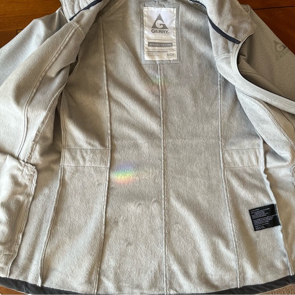 Gerry women’s fleece lined jacket with hood | grey | size small - Picture 9 of 9